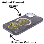 Hard Printed iPhone Case With Stand Back Cover For iPhone 13 / 14