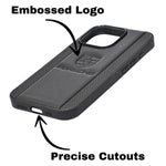 Porsche Design Leather Finish Mobile Back Cover For iPhone 16 Pro Max