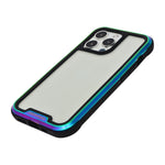 Eye Catching Iridescent Edge Clear Phone Case for iPhone 13 Pro