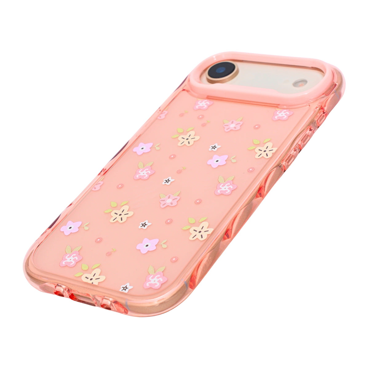 Cute Transparent Wavy Edge Phone Case for iPhone 17 Air