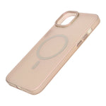 Tinted Transparent Corrugated Texture MagSafe Compatible Phone Case for iPhone 14Plus/ 15Plus