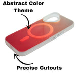 Iridescent MagSafe Compatible Gradient Phone Case For iPhone 16 Plus