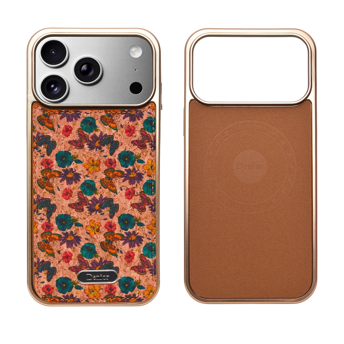 Floral Detachable MagSafe Compatible Phone Case for iPhone 17 Pro