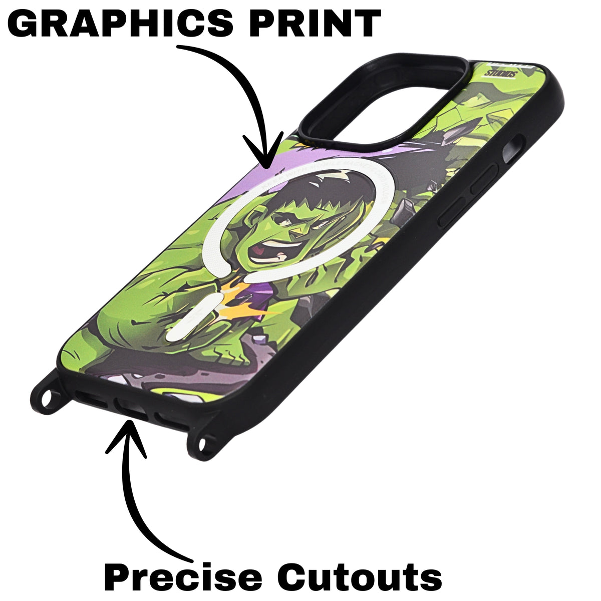 Anime Print Vibrant Character Design Phone Case for iPhone 14 Pro