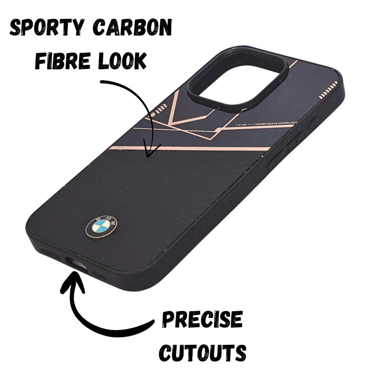 Premium Car Motorsport Edition Phone Case for iPhone 15 Pro