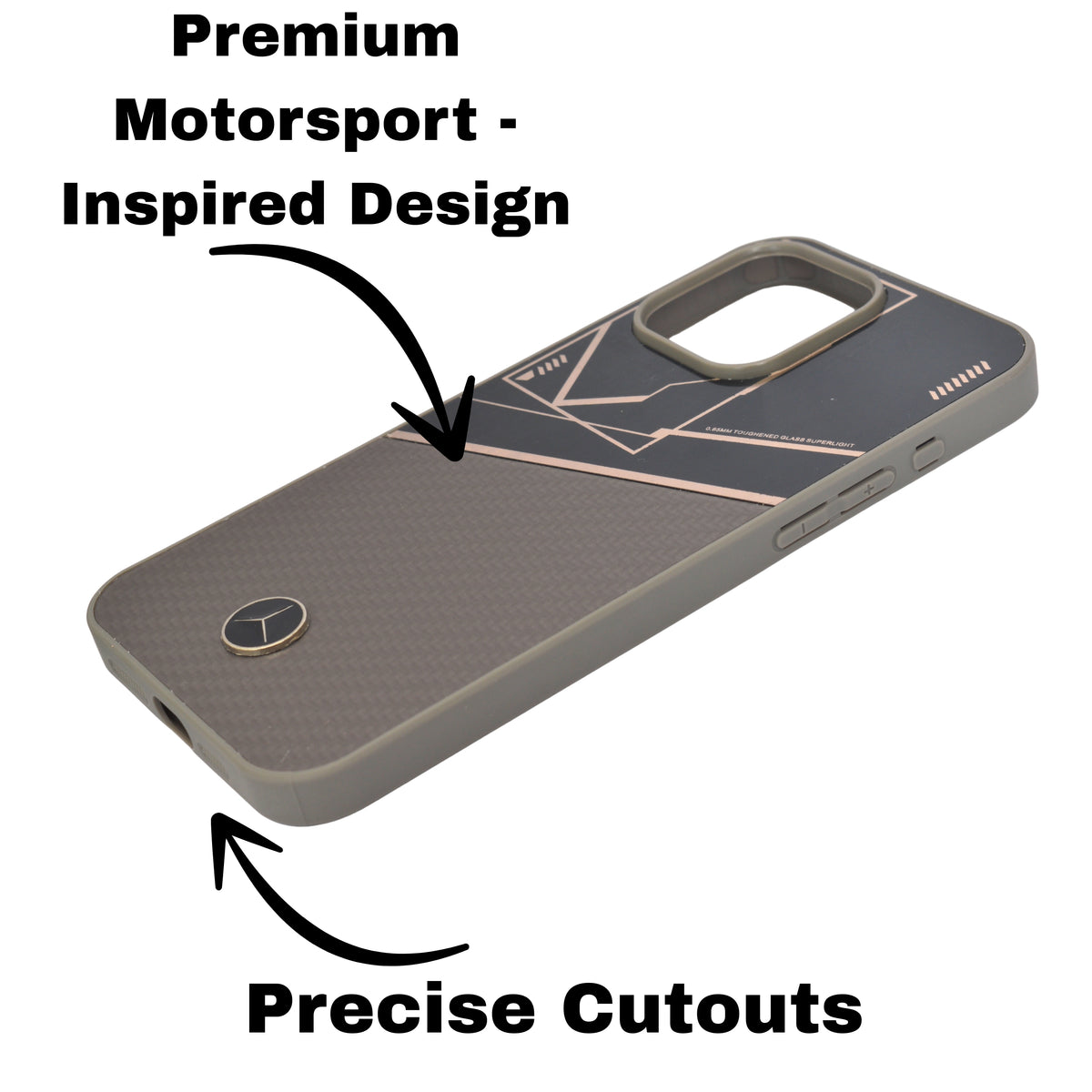 Premium Car Motorsport Edition Phone Case for iPhone 15 Pro Max