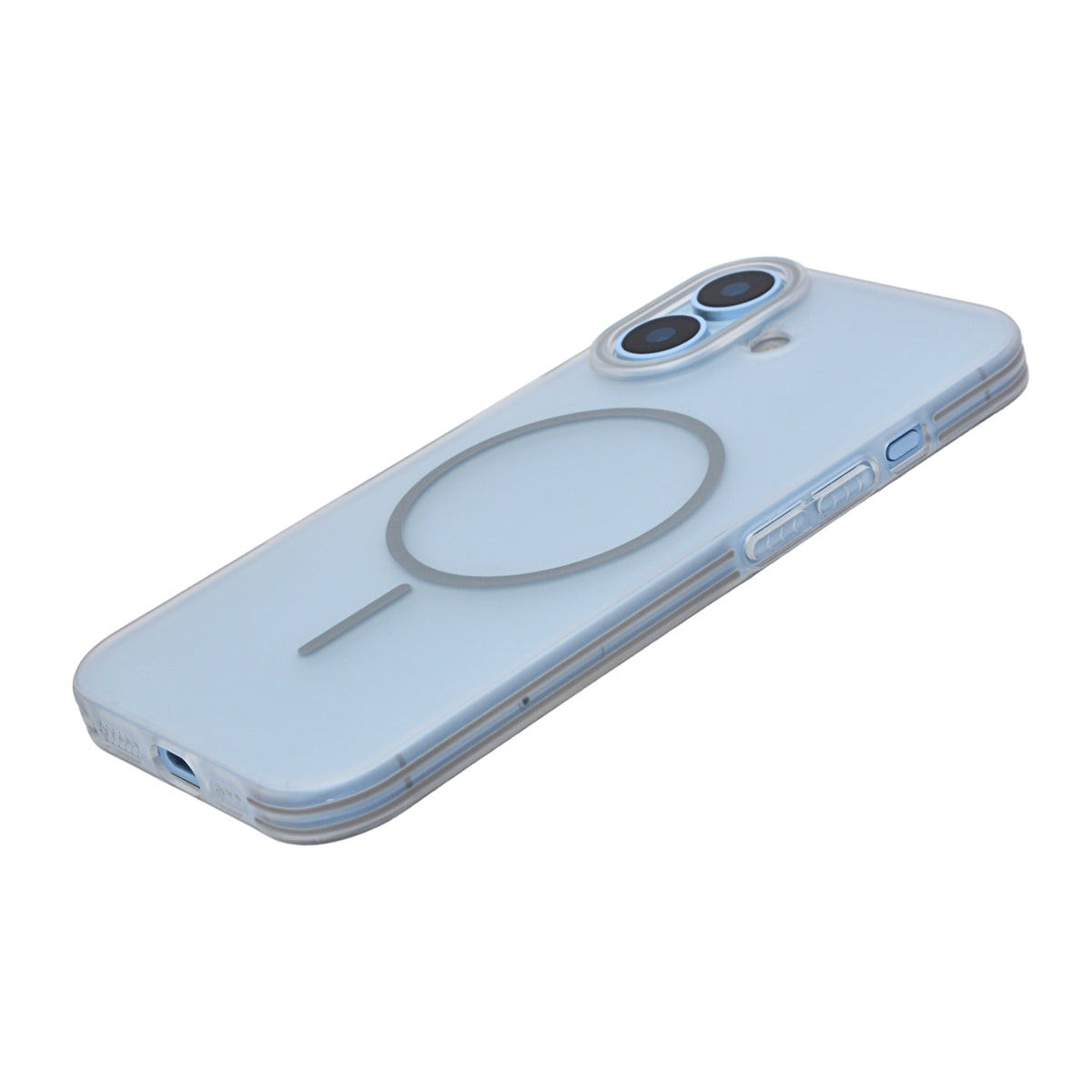 Crystal Clear Shockproof MagSafe Phone Case for iPhone 17