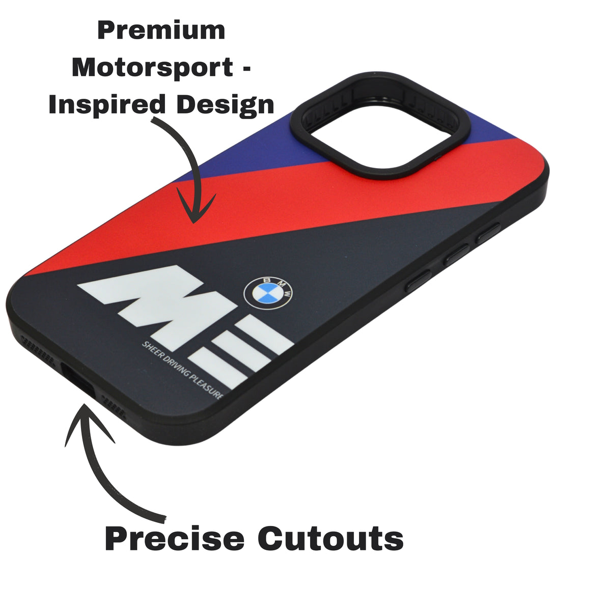 Premium Car Motorsport Edition Phone Case for iPhone 16 pro
