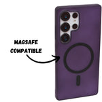 Translucent MagSafe Compatible Protective Phone Case for Samsung S25 Ultra
