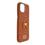 Cute Floral with 3D Bow Phone Case For iPhone 15