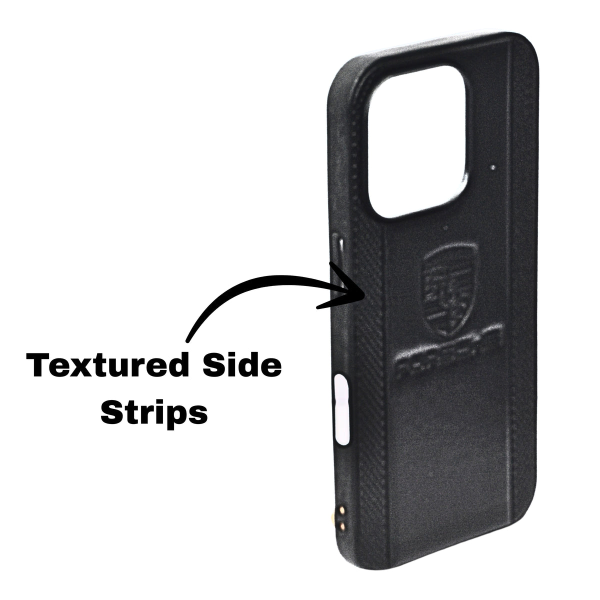 Porsche Design Leather Finish Mobile Back Cover For iPhone 16 Pro Max