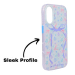 Garden of Dreams Floral Bow MagSafe Compatible Phone Case for iPhone 16