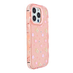 Cute Transparent Wavy Edge Phone Case for iPhone 14 Pro