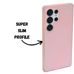 Paper Slim Translucent Matte Phone Case for Samsung S25 Ultra