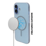 Crystal Clear Shockproof MagSafe Phone Case for iPhone 17