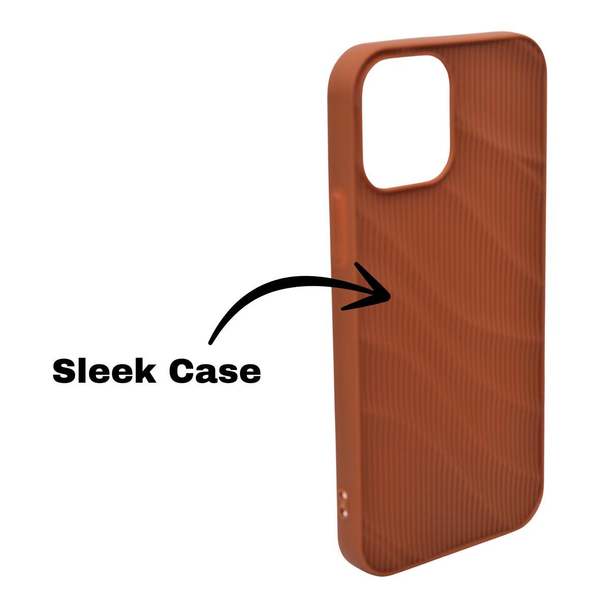 Soft Silicone Wave Texture Phone Case For iPhone 12 / 12 Pro