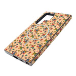 Cork Texture Printed MagSafe Compatible Phone Case for Samsung Galaxy S24 Ultra