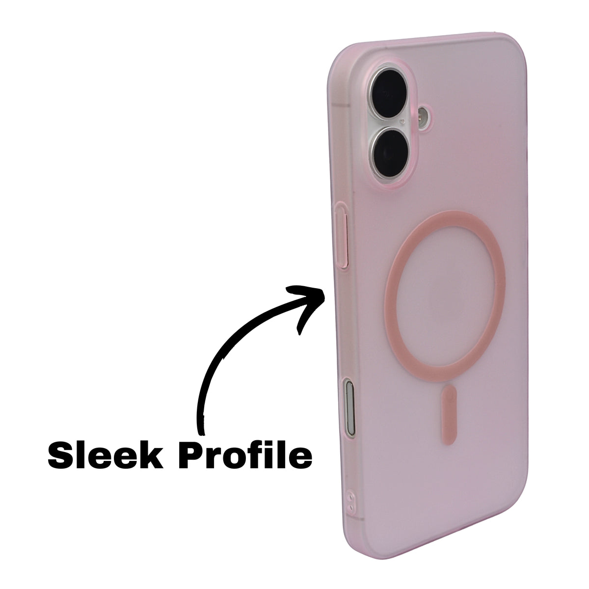 Hard Transparent Tinted Magsafe Compatible Phone Case for iPhone 16 Plus