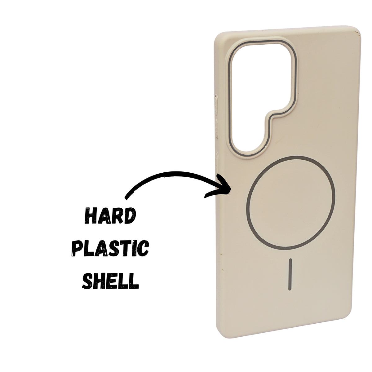 Magsafe Compatible Hard Plastic Phone Case for Samsung S25 Ultra