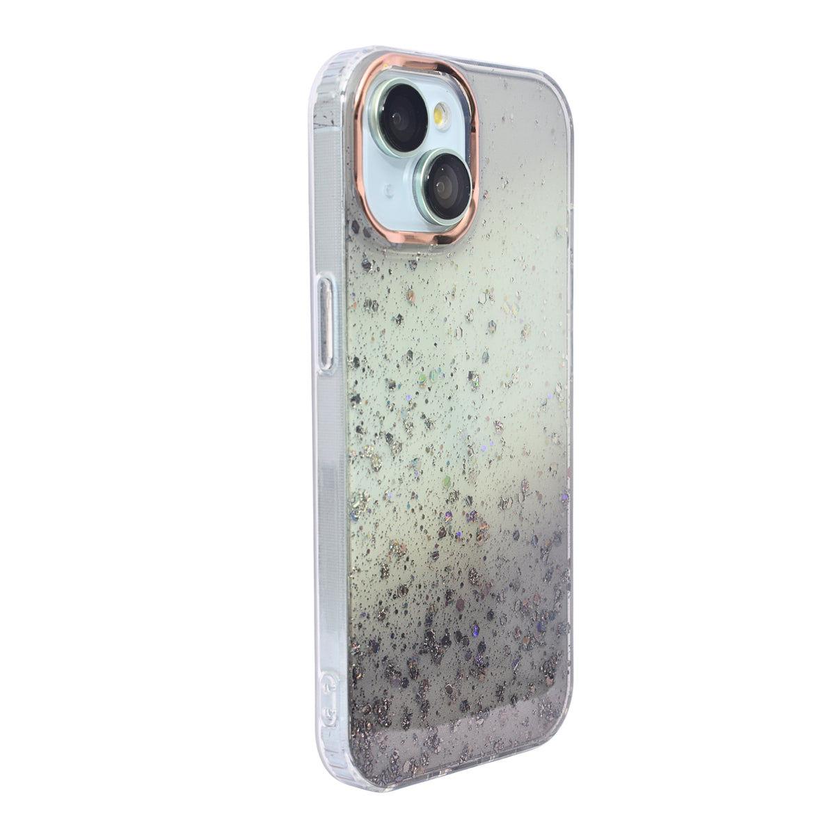 Shimmer Gradient Glitter Phone Case for iPhone 15