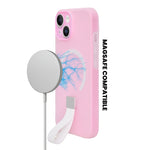 Frosty Matte with Silicone Finger Loop Phone Case for iPhone 13 / 14