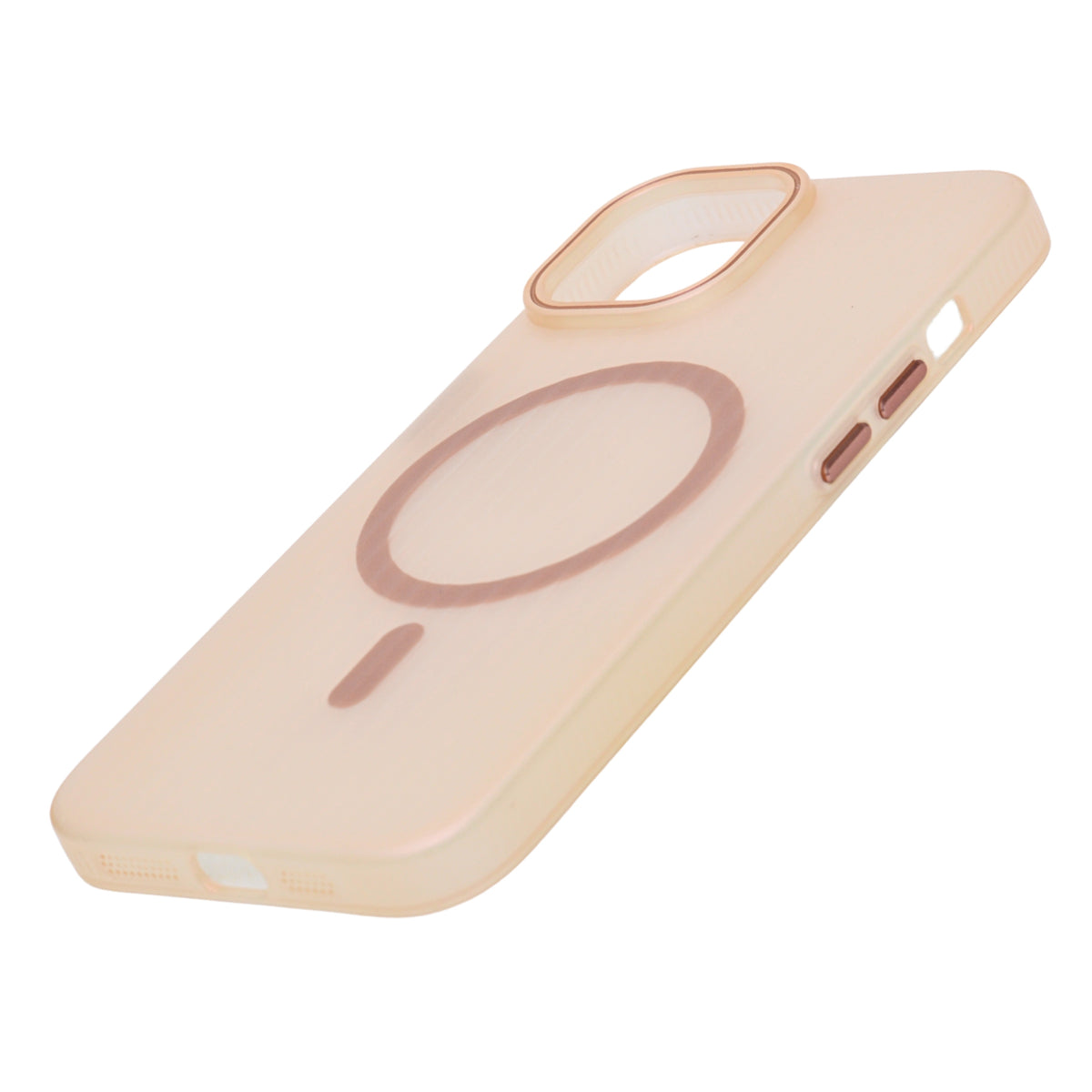 Tinted Transparent Corrugated Texture MagSafe Compatible Phone Case for iPhone 13/ 14