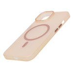 Tinted Transparent Corrugated Texture MagSafe Compatible Phone Case for iPhone 13/ 14