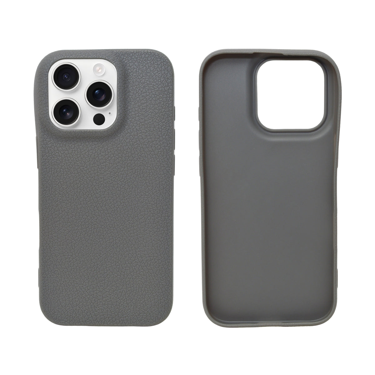 Premium Leather Texture Protective Phone Case for iPhone 16 Pro