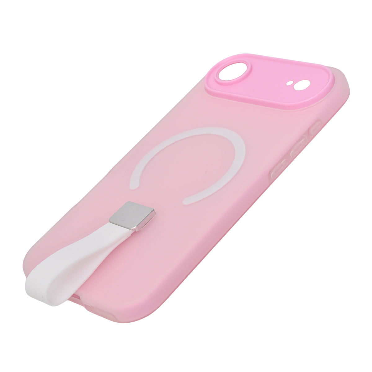 Frosty Matte with Silicone Finger Loop Phone Case for iPhone 17 Air