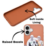 Santa Barbara Polo & Racquet Club Leather Phone Case For iPhone 16 Plus