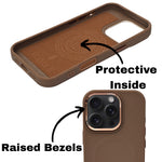 Textured Anti-Slip Silicone MagSafe Compatible Phone Case for iPhone 16 Pro