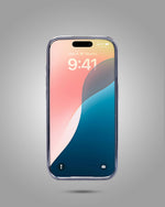 Stitched Leather Logo Visible Vintage Ultra Slim Protective Cover For iPhone 15 Pro