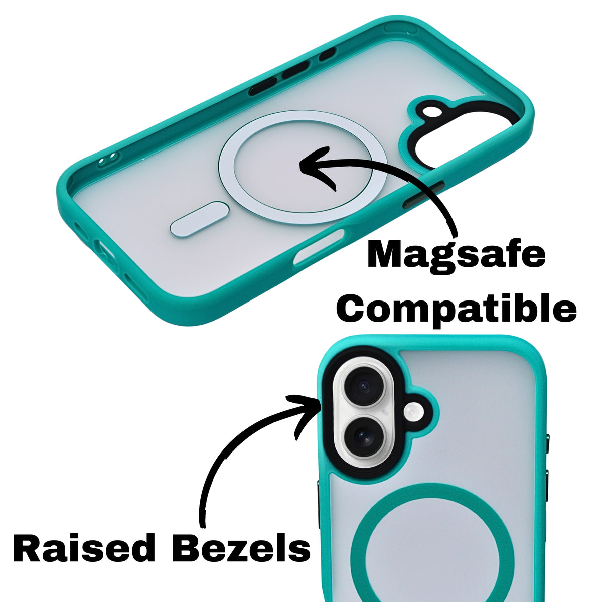 Ultimate Protection MagSafe Matt Transparent Case for iPhone 16