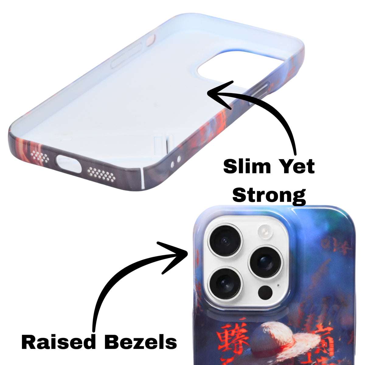 Anime With In-Built Stand Cover ForiPhone 14 Pro Max
