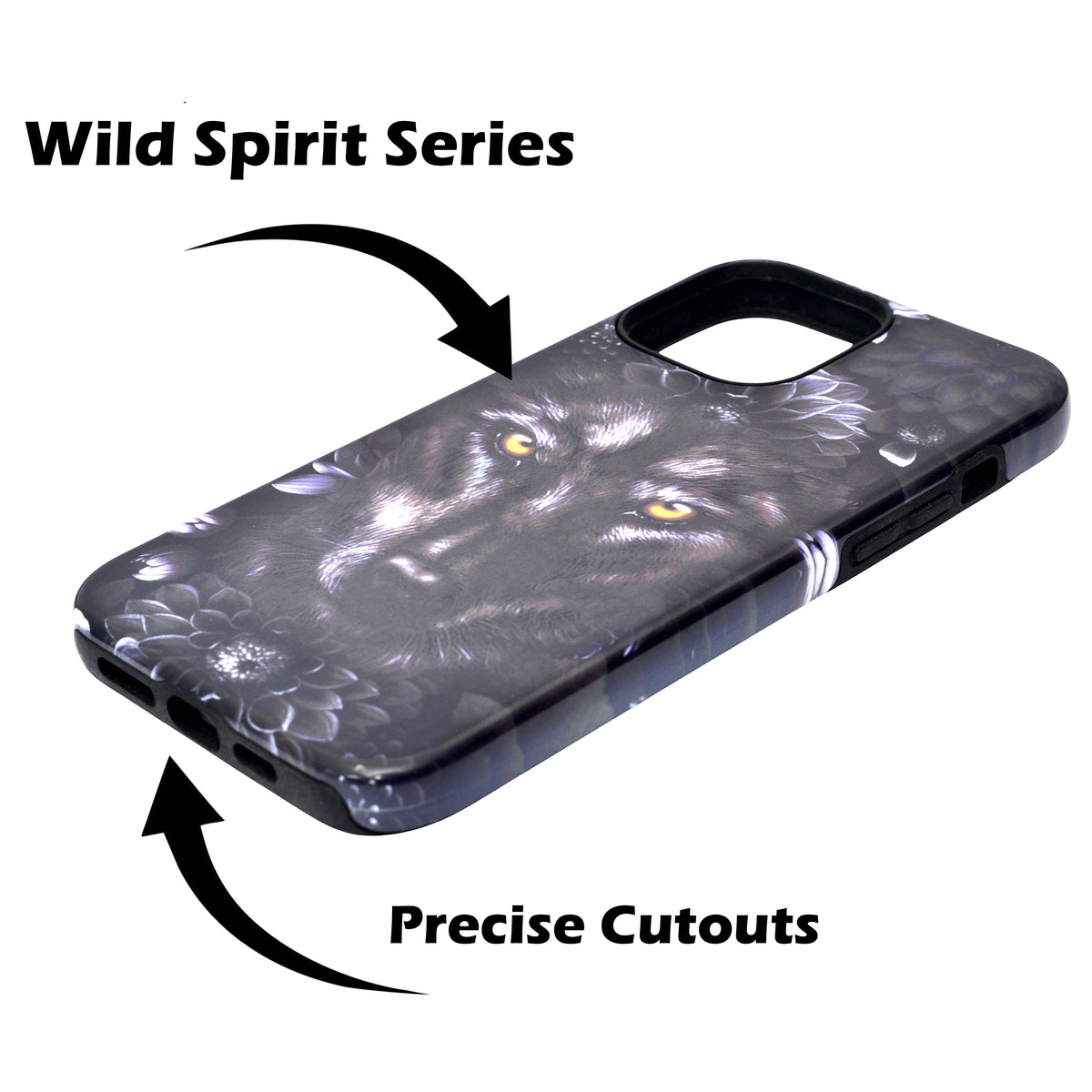 Wild Spirit Series Print Phone Cover For iPhone 15 Pro