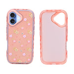 Cute Transparent Wavy Edge Phone Case for iPhone 17