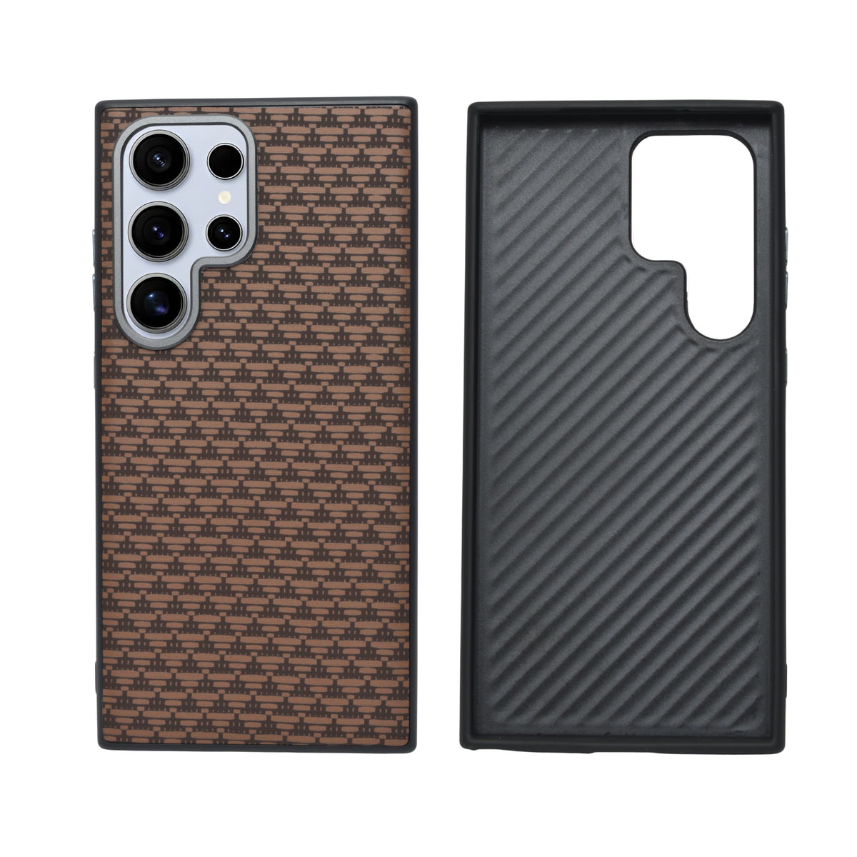 Carbon Weave Pattern Phone Case for Samsung Galaxy S24 Ultra