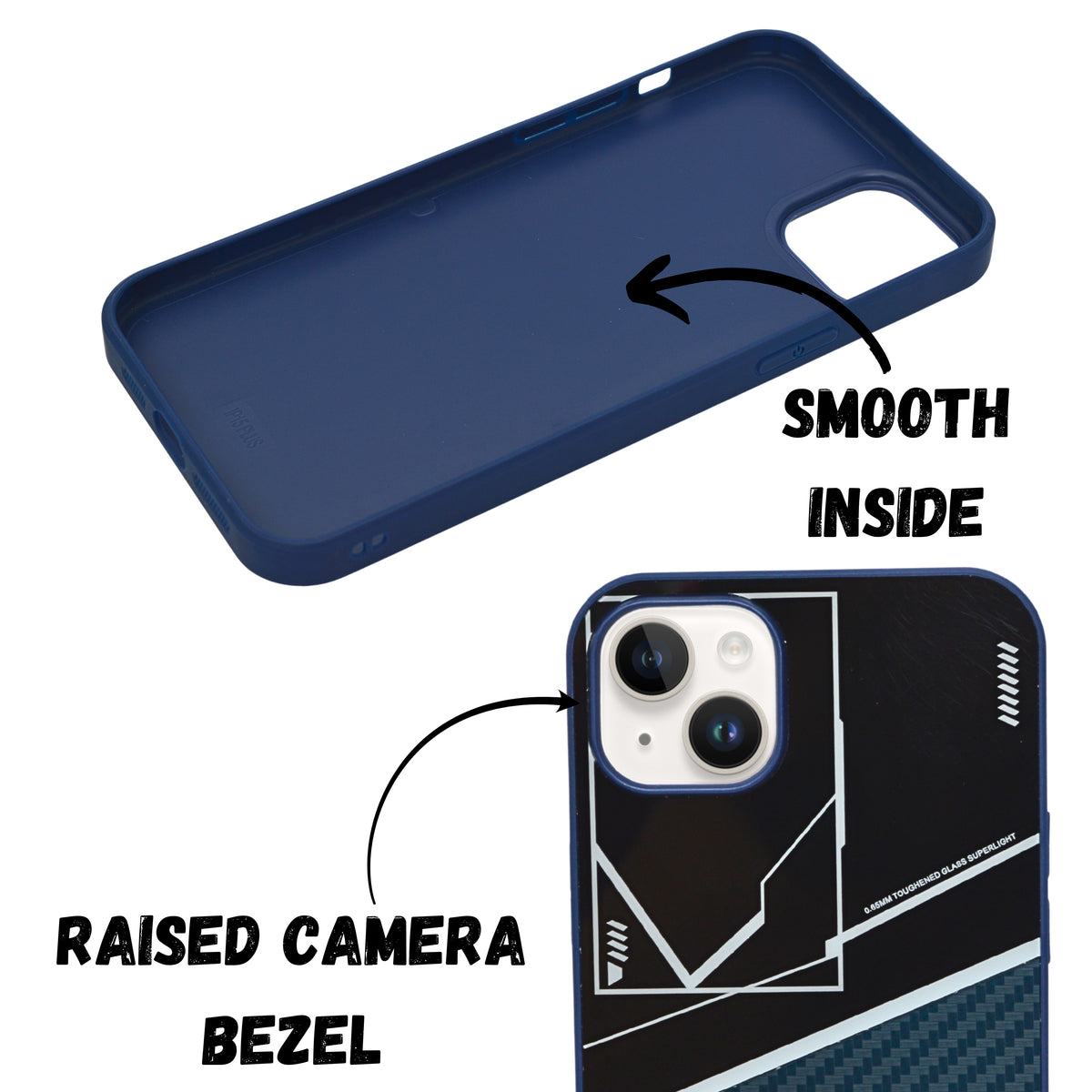 Premium Car Motorsport Edition Phone Case for iPhone 14Plus / 15Plus