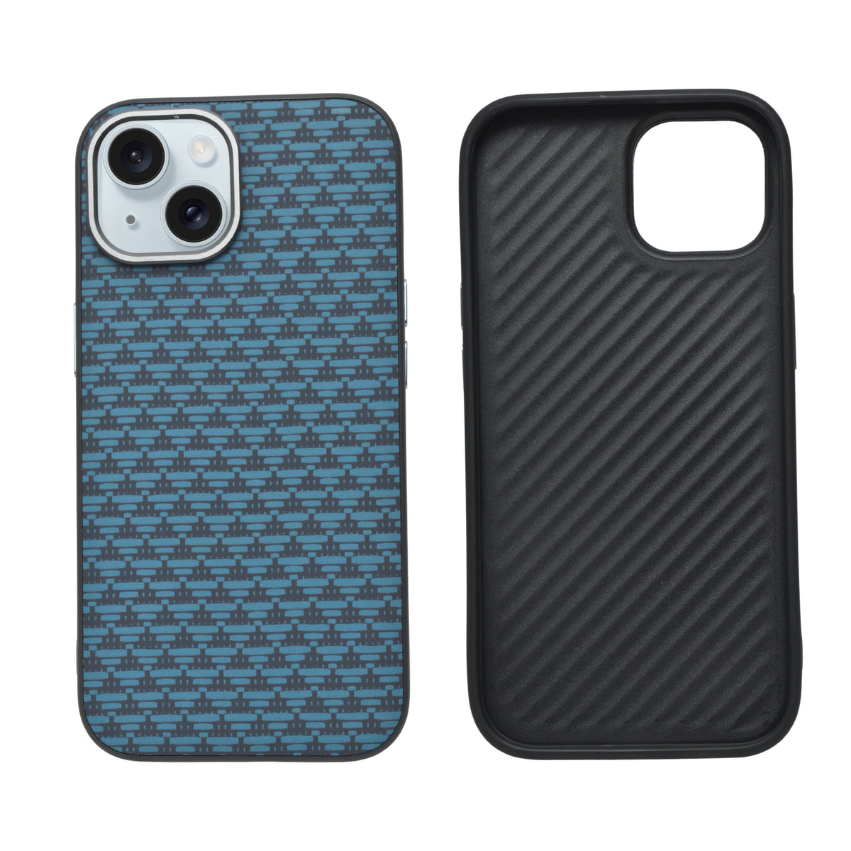 Carbon Weave Pattern Phone Case for iPhone 15