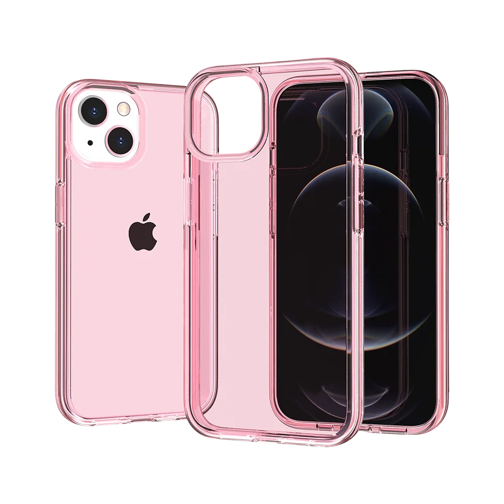 Crystal Clear Hard Anti Yellow Phone Case for iPhone 14 Plus/ 15Plus