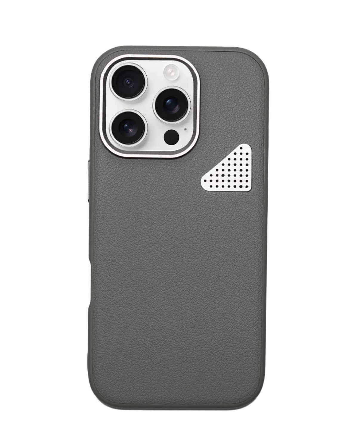 Premium Leather Heat Dissipation Protective Case for iPhone 16 Pro Max