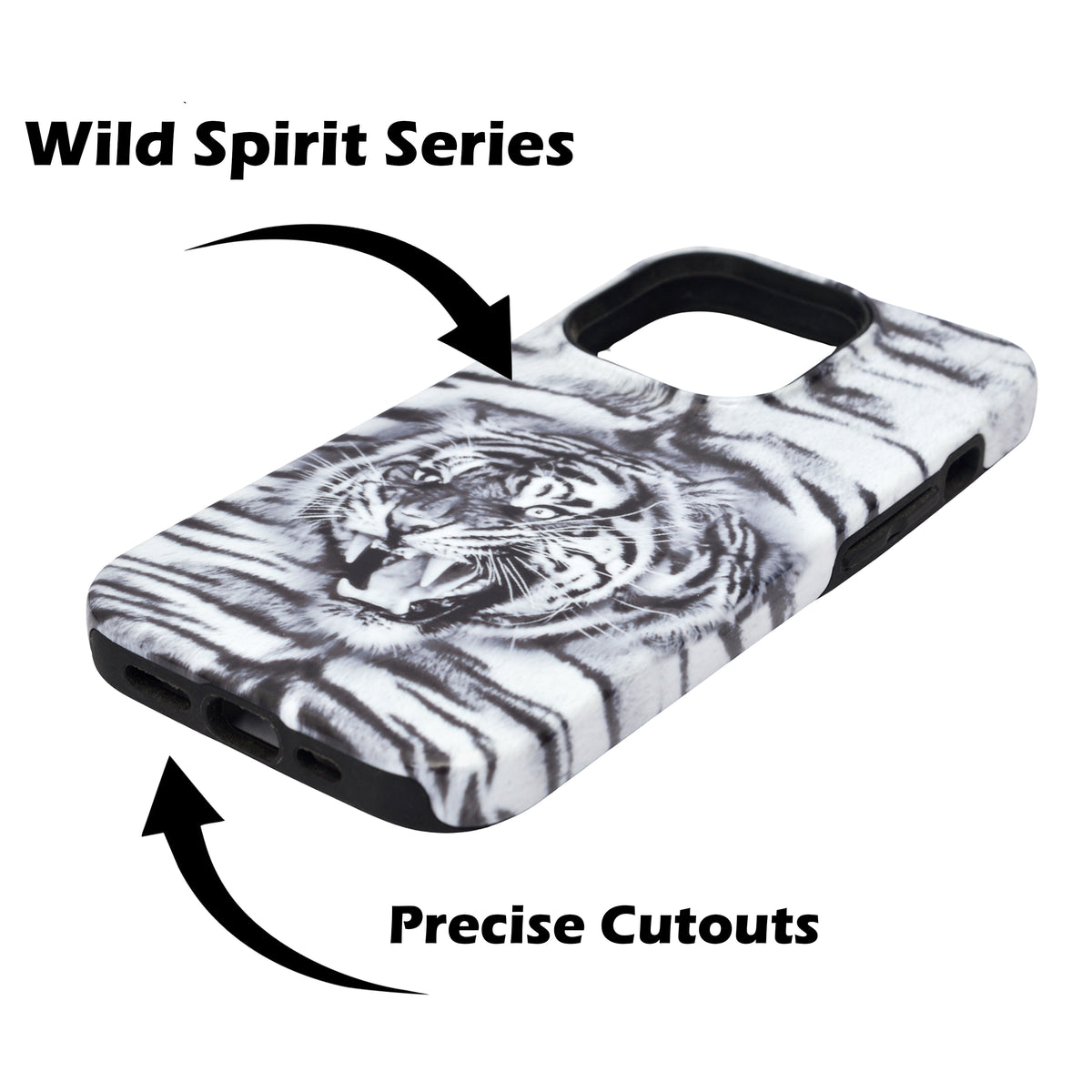 Wild Spirit Series Print Phone CoverFor iPhone 14 Pro