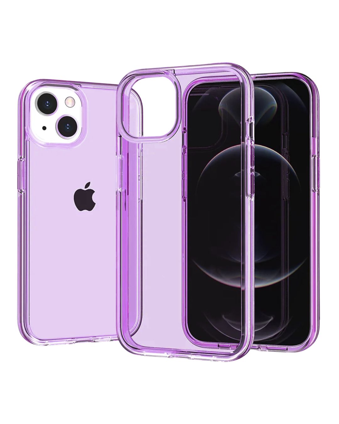 Crystal Clear Hard Anti Yellow Phone Case for iPhone 14 Plus/ 15Plus