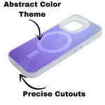 Iridescent MagSafe Compatible Gradient Phone Case For iPhone 16 Pro Max