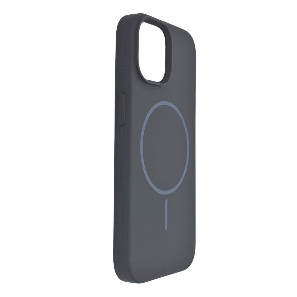 Soft Silicone with MagSafe Ring Phone Case for iPhone 15