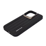Lines Leather Smooth Phone Case For iPhone 15 Pro
