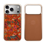 Floral Detachable MagSafe Compatible Phone Case for iPhone 17 Pro