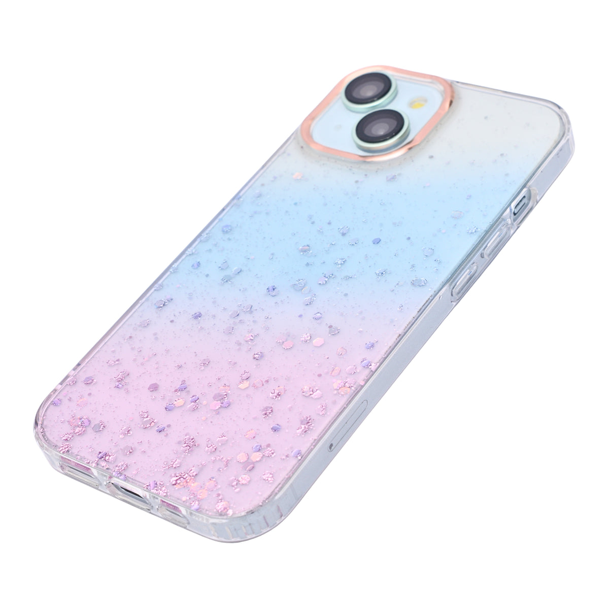 Shimmer Gradient Glitter Phone Case for iPhone 15