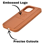 Porsche Design Leather Finish Mobile Back Cover For iPhone 16 Pro Max