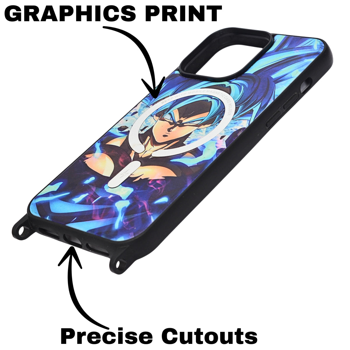 Anime Print Vibrant Character Design Phone Case for iPhone 14 Pro Max